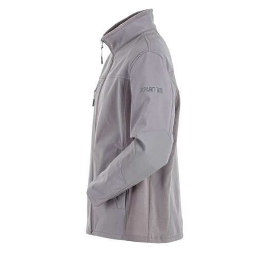 Planam Herren-Softshelljacke Norit / Gr.  29, zink Produktbild Additional View 2 L