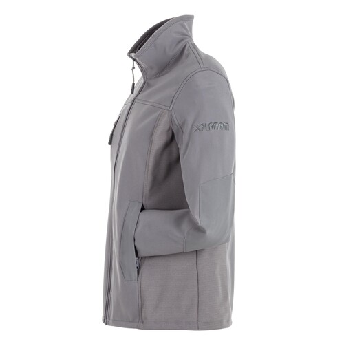 Planam Damen-Softshelljacke Norit / Gr.  34, zink Produktbild Additional View 2 L