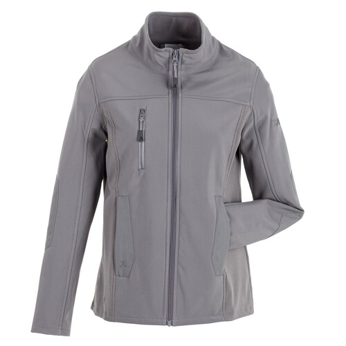 Planam Damen-Softshelljacke Norit / Gr.  34, zink Produktbild