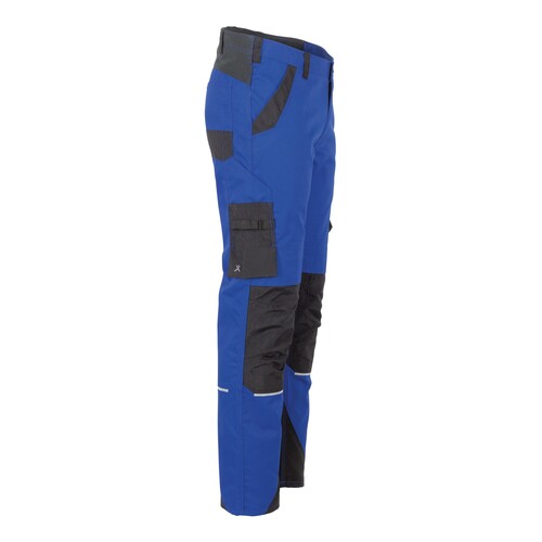 Planam Herren-Bundhose Norit / Gr. 46,  kornblumenblau/schwarz Produktbild Additional View 2 L