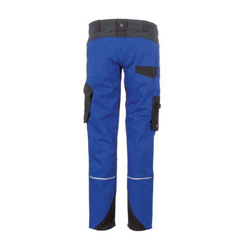 Planam Damen-Bundhose Norit / Gr. 34,  kornblumenblau/schwarz Produktbild Additional View 4 L