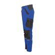 Planam Damen-Bundhose Norit / Gr. 34,  kornblumenblau/schwarz Produktbild Additional View 3 S