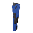 Planam Damen-Bundhose Norit / Gr. 34,  kornblumenblau/schwarz Produktbild Additional View 2 S
