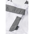 Planam Herren-Latzhose Norit / Gr. 54,  weiß/zink Produktbild Additional View 4 S