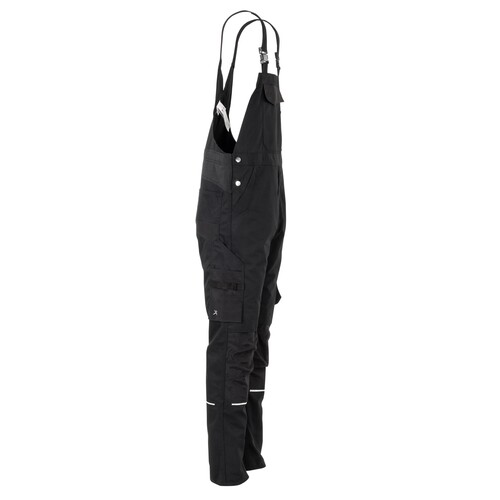 Planam Herren-Latzhose Norit / Gr. 52,  schwarz Produktbild Additional View 2 L