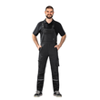 Planam Herren-Latzhose Norit / Gr. 60,  schwarz Produktbild