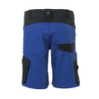 Planam Herren-Shorts Norit / Gr. 4XL,  kornblumenblau/schwarz Produktbild Additional View 3 S