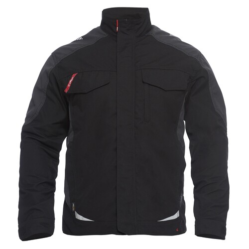 F. ENGEL Galaxy Arbeitsjacke  / Gr. XS / schwarz-anthrazitgrau Produktbild Front View L