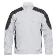 F. ENGEL Galaxy Arbeitsjacke  / Gr. 4XL / weiß-anthrazitgrau Produktbild