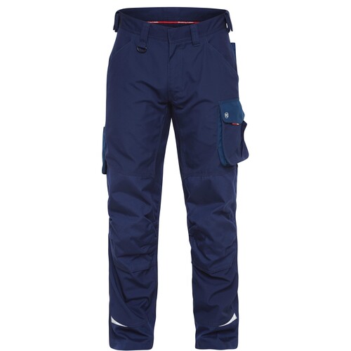 F. ENGEL Galaxy Arbeitshose / Gr. 70 / tintenblau-petrol Produktbild Front View L