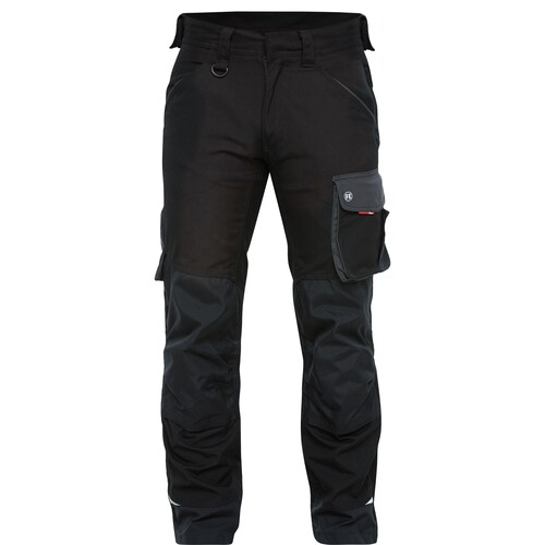 F. ENGEL Galaxy Arbeitshose / Gr. 70 / schwarz-anthrazitgrau Produktbild Front View L