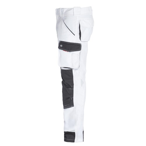 ENGEL Arbeitshose Galaxy  / Gr.  22, weiß/anthrazitgrau Produktbild Additional View 2 L