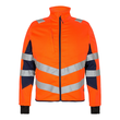 ENGEL Warnschutz Arbeitsjacke Safety /  Gr. 4XL, leuchtorange/tintenblau Produktbild