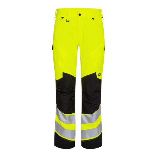 ENGEL Warnschutzhose Safety  / Gr.  24, leuchtgelb/schwarz Produktbild