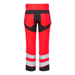 ENGEL Warnschutzhose Safety  / Gr.  30, leuchtrot/schwarz Produktbild Additional View 1 S