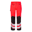 ENGEL Warnschutzhose Safety  / Gr.  60, leuchtrot/schwarz Produktbild
