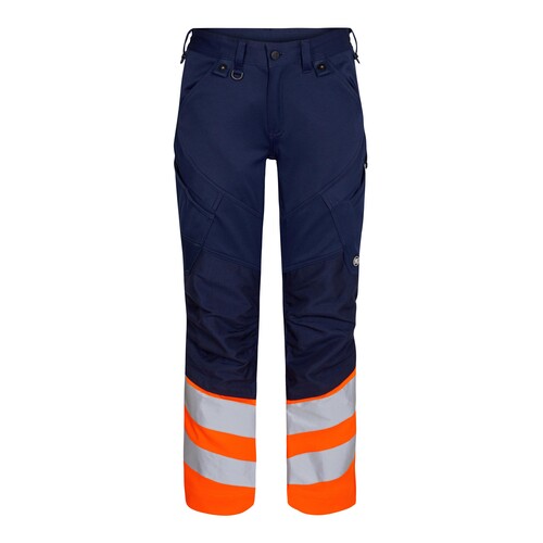 ENGEL Warnschutzhose Safety  / Gr.  70, tintenblau/leuchtorange Produktbild