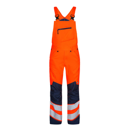 ENGEL Warnschutzlatzhose Safety  / Gr.  74, leuchtorange/tintenblau Produktbild