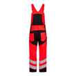 ENGEL Warnschutzlatzhose Safety  / Gr.  22, leuchtrot/schwarz Produktbild Additional View 1 S
