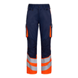 ENGEL Warnschutzhose Safety Light  / Gr. 23, tintenblau/leuchtorange Produktbild