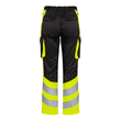 ENGEL Warnschutzhose Safety Light  / Gr. 56, schwarz/leuchtgelb Produktbild Additional View 1 S