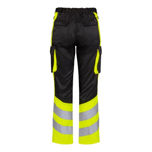 ENGEL Warnschutzhose Safety Light  / Gr. 56, schwarz/leuchtgelb Produktbild Additional View 1 L