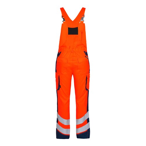 ENGEL Warnschutzlatzhose Safety Light  / Gr. 22, leuchtorange/tintenblau Produktbild Additional View 1 L