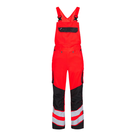 ENGEL Warnschutzlatzhose Safety Light  / Gr. 33, leuchtrot/schwarz Produktbild