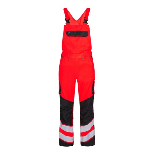 ENGEL Warnschutzlatzhose Safety Light  / Gr. 33, leuchtrot/schwarz Produktbild