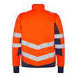 ENGEL Warnschutz- Softshelljacke Safety / Gr. 3XL,  leuchtorange/tintenblau Produktbild Additional View 1 S