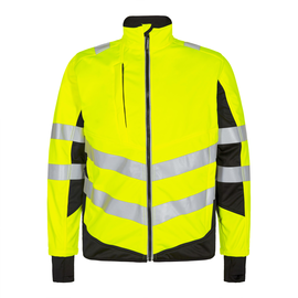 ENGEL Warnschutz- Softshelljacke Safety / Gr. 2XL,  leuchtgelb/schwarz Produktbild