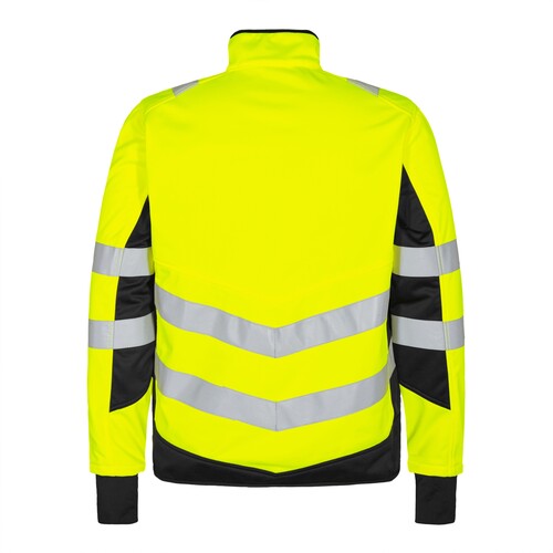 ENGEL Warnschutz- Softshelljacke Safety / Gr. 2XL,  leuchtgelb/schwarz Produktbild Additional View 1 L
