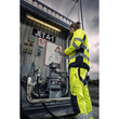 ENGEL Warnschutz- Softshelljacke Safety / Gr. M,  leuchtgelb/schwarz Produktbild Additional View 3 S