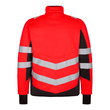 ENGEL Warnschutz- Softshelljacke Safety / Gr. M,  leuchtrot/schwarz Produktbild Additional View 1 S