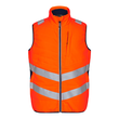 ENGEL Warnschutzweste Ripstop-Gewebe Safety / Gr. 4XL,  leuchtorange/tintenblau Produktbild