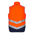 ENGEL Warnschutzweste Ripstop-Gewebe Safety / Gr. 6XL,  leuchtorange/tintenblau Produktbild Additional View 1 S
