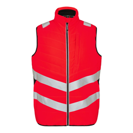 ENGEL Warnschutzweste Ripstop-Gewebe Safety / Gr. M,  leuchtrot/schwarz Produktbild