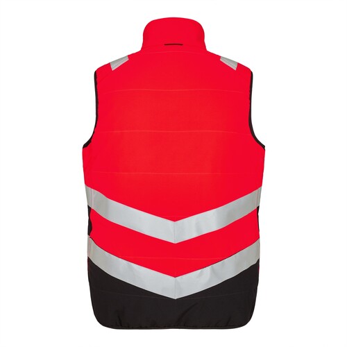 ENGEL Warnschutzweste Ripstop-Gewebe Safety / Gr. M,  leuchtrot/schwarz Produktbild Additional View 1 L