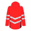ENGEL Warnschutz-Shellparka Safety  /  Gr. 3XL, leuchtrot/schwarz Produktbild Additional View 1 S