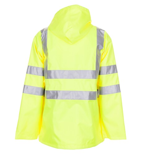 Planam Regenjacke Warnschutz / Gr. XL,  uni gelb Produktbild Additional View 3 L