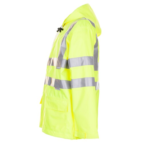 Planam Regenjacke Warnschutz / Gr. XL,  uni gelb Produktbild Additional View 2 L