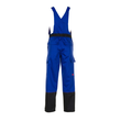 Planam Arbeits-Latzhose Weld Shield / Gr . 102, kornblumenblau/schwarz Produktbild Additional View 4 S