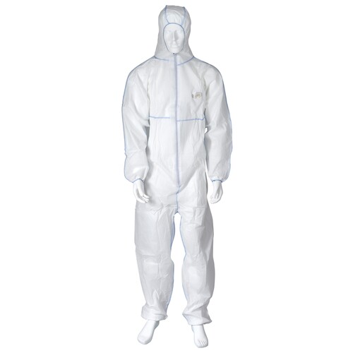 OX-ON Coverall SMS Comfort Typ 5, 6 Einweg-Schutzanzug / Gr. 2XL / weiß Produktbild