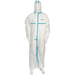 OX-ON Protect Coverall Comfort Typ 4, 5, 6 Einweg-Schutzanzug / Gr. 4XL / weiß Produktbild