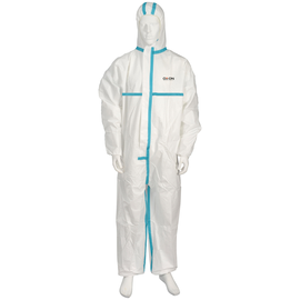 OX-ON Protect Coverall Comfort Typ 4, 5, 6 Einweg-Schutzanzug / Gr. 4XL / weiß Produktbild