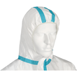 OX-ON Protect Coverall Comfort Typ 4, 5, 6 Einweg-Schutzanzug / Gr. 4XL / weiß Produktbild Additional View 1 S