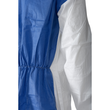 OX-ON Coverall Air Back Supreme Typ 5, 6 Einweg-Schutzanzug / Gr. L / weiß-blau Produktbild Additional View 1 S