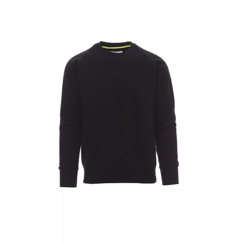 Payper MISTRAL+ Sweatshirt angeraut / Gr. 4XL / schwarz Produktbild Front View L