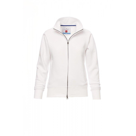 Payper PANAMA+ LADY Damen-Sweatjacke angeraut / Gr. M / weiß Produktbild
