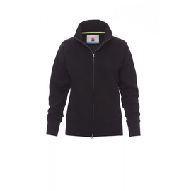 Payper PANAMA+ LADY Damen-Sweatjacke angeraut / Gr. XS / schwarz Produktbild